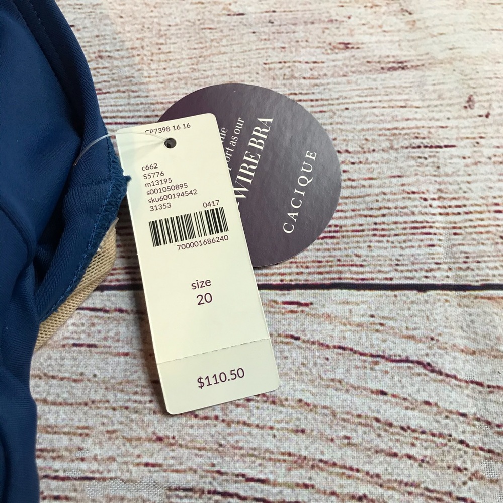 SOLD Cacique Lane Bryant  sea you later swimsu20 - Picture 6 of 11